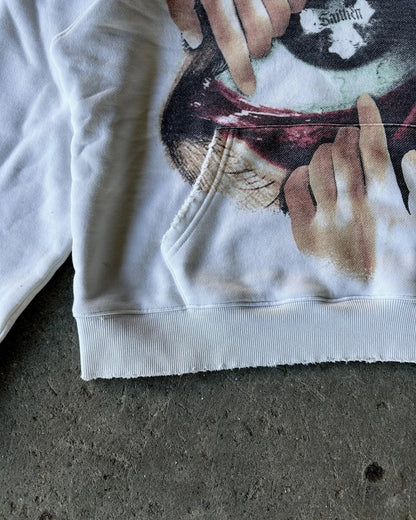 Unisex Y2k Zip Up Hoodie Retro Big-Eye Goth Hip-Hop Jacket Fall Outfit