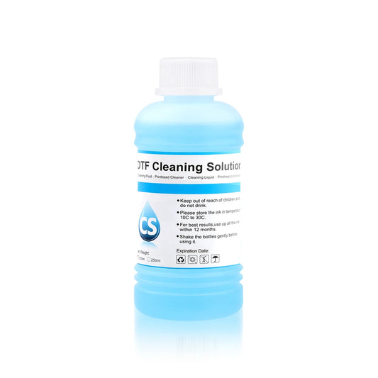 250ML DTF Cleaning Solution for Any DTF DTG Printer Printhead
