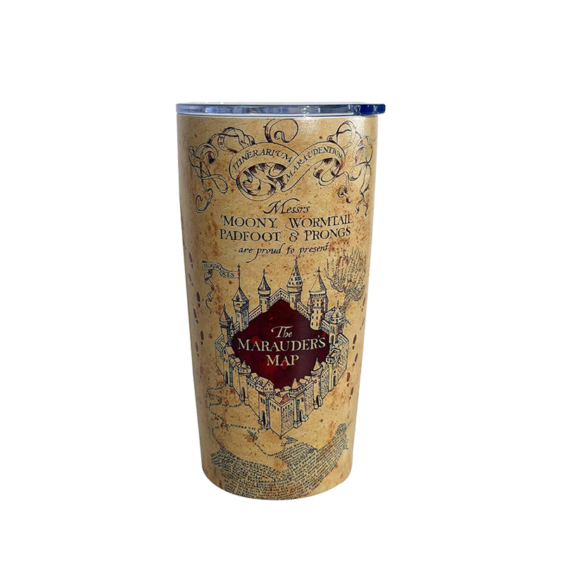 Wizard Magic Map 20 oz Stainless Steel Tumbler Travel Mug Cup Gift