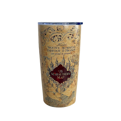 Wizard Magic Map 20 oz Stainless Steel Tumbler Travel Mug Cup Gift