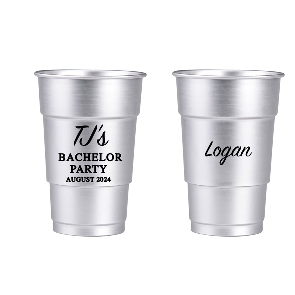 Custom Aluminum Cups Ball Aluminum Cup Metal Coffee Beer Drinking Cups - Colorsprinter