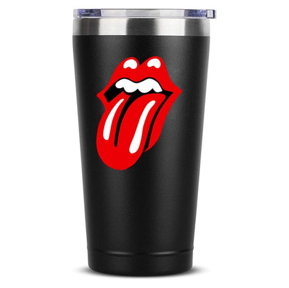 Rolling Stone Coffee Mug 20 OZ Stainless Steel Tumbler Beer Cup Gift