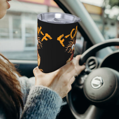 F-Caw-F Funny Coffee Mug Insulated Tumbler For Men Women Fcawf Gifts