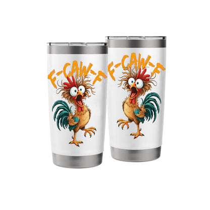 F-Caw-F Mug Gifts Travel Stainless Steel Tumbler Funny Coffee Mug