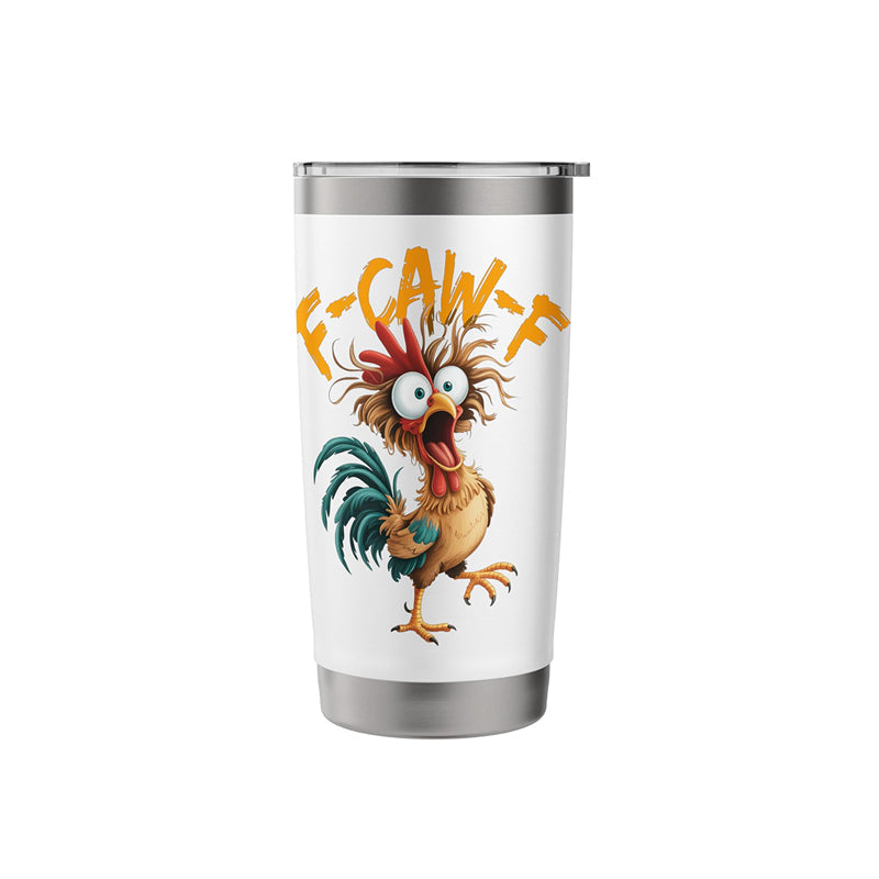 F-Caw-F Mug Gifts Travel Stainless Steel Tumbler Funny Coffee Mug
