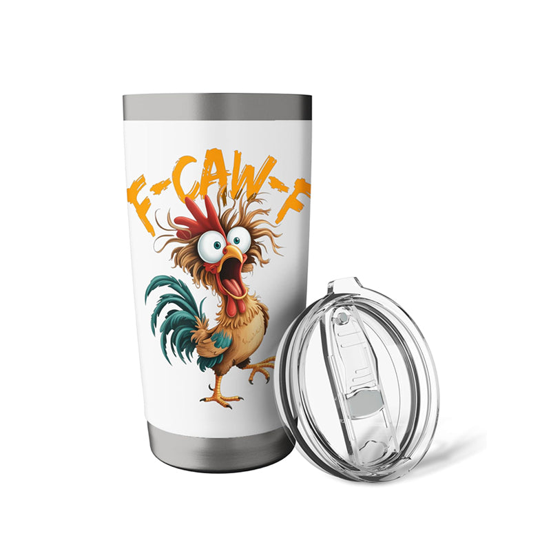 F-Caw-F Mug Gifts Travel Stainless Steel Tumbler Funny Coffee Mug